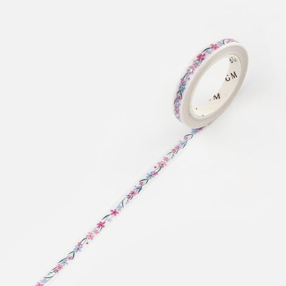Slim Washi Tape - Flowers