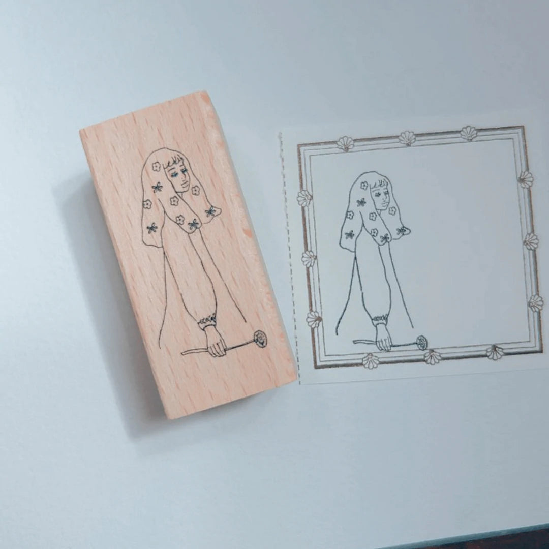 Rubber Stamp - Song of Hundred Blooms