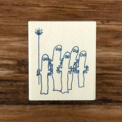 Moomin Rubber Stamps - Washi Tape Friends