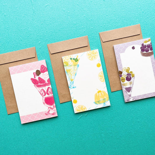 Furukawa Paper / Mini Letter Set - Strawberry Parfait