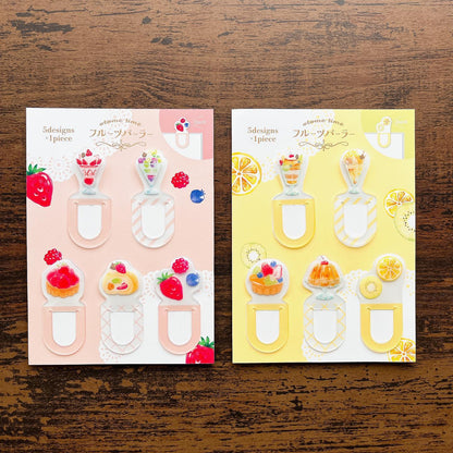 Limited Edition Paper Clip Set - Strawberry Parfait