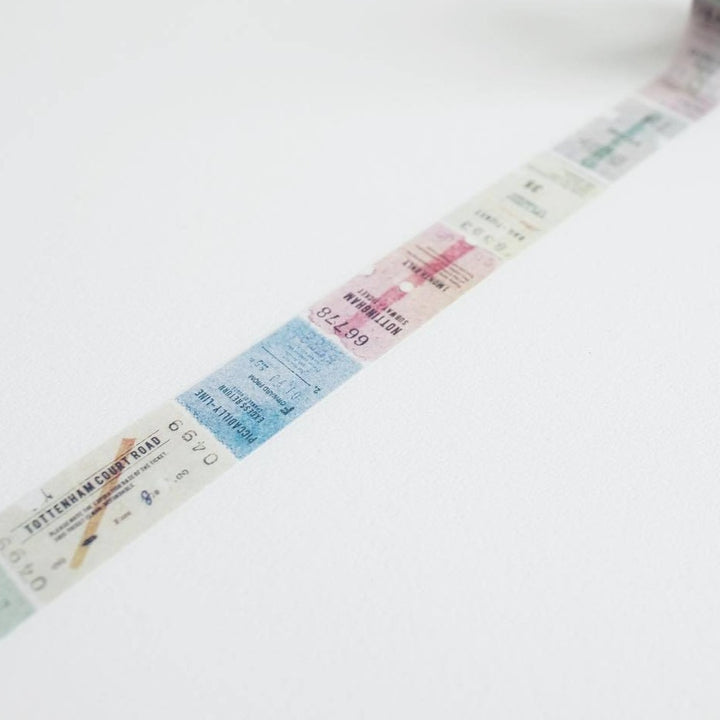Yohaku Washi Tape - Ticket