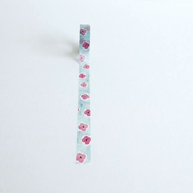 Yohaku Washi Tape - Anemone