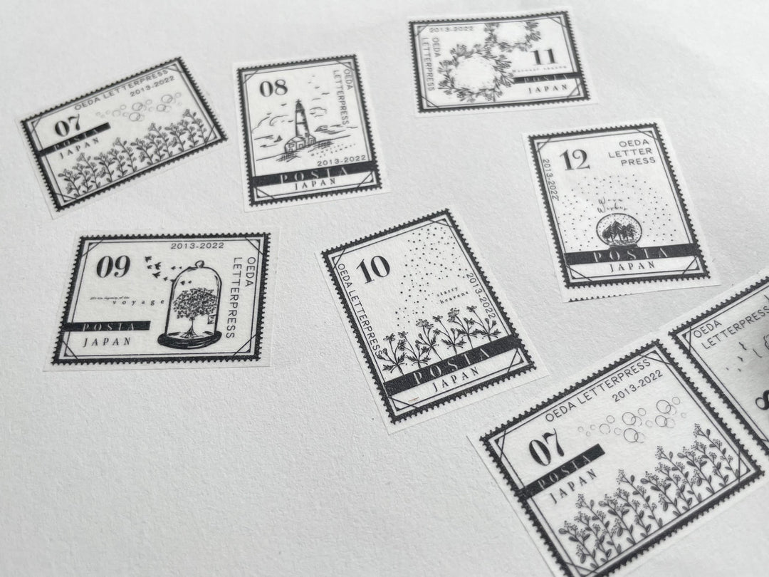 Washi Tape - Number Stamps