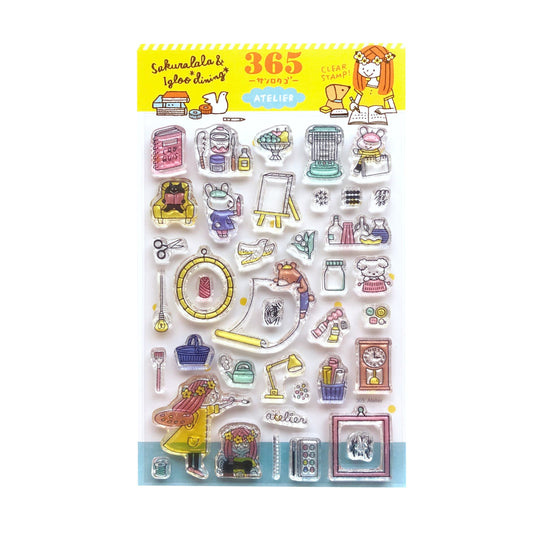 Igloo Dining 365 Clear Stamps - Atelier