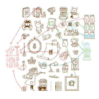 Igloo Dining 365 Clear Stamps - Atelier