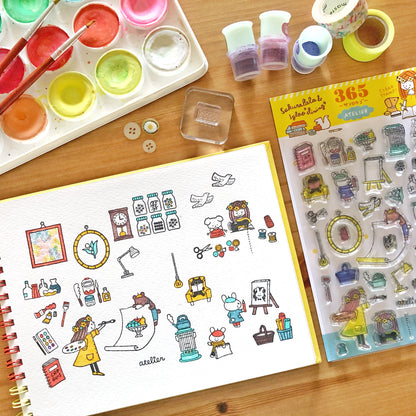 Igloo Dining 365 Clear Stamps - Atelier