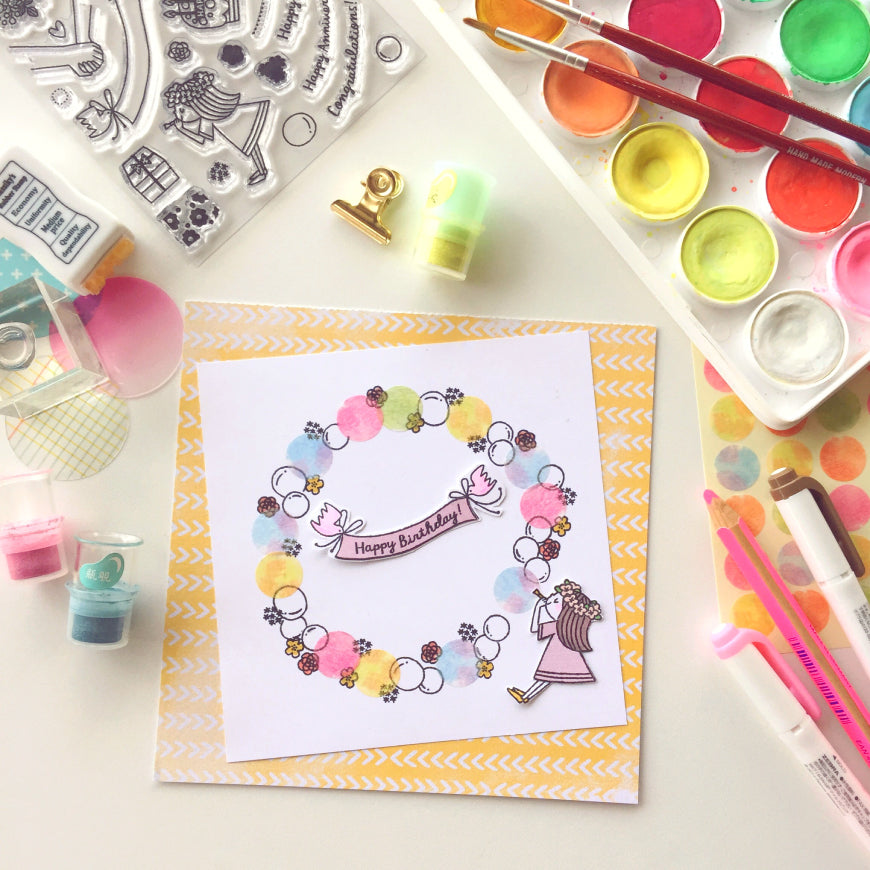 Igloo Dining 365 Clear Stamps - CELEBRATION