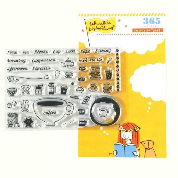 365 Clear Stamps - CAFE