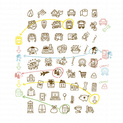 Igloo Dining  365 Clear Stamps - Daily 2