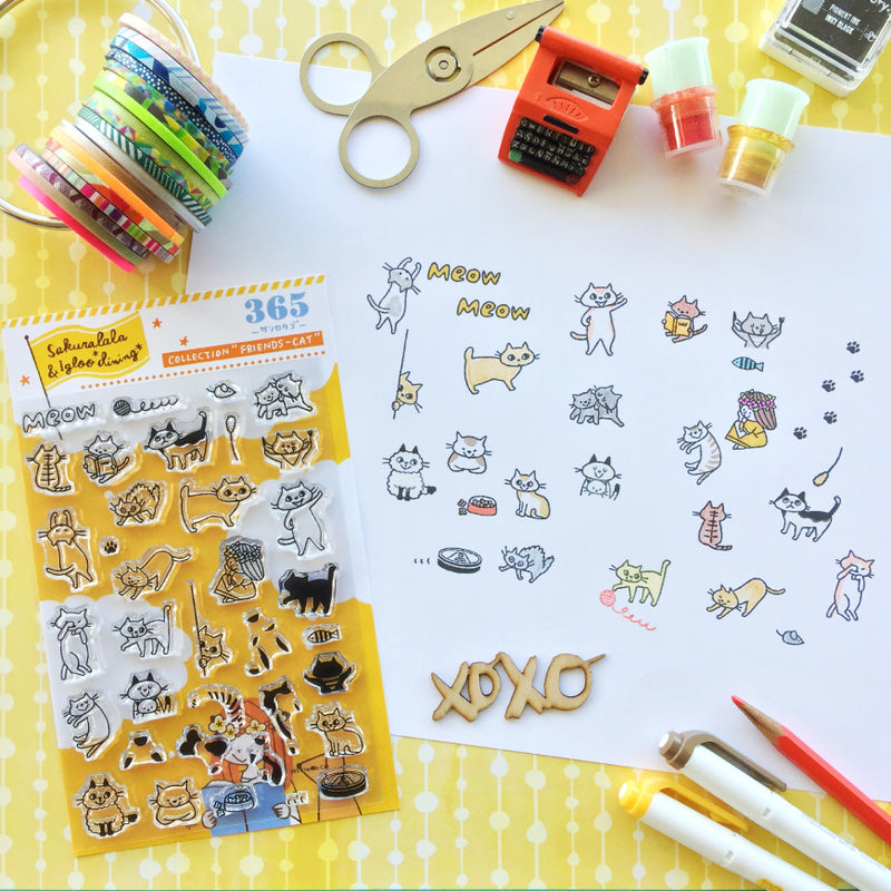 365 Clear Stamps - CATS