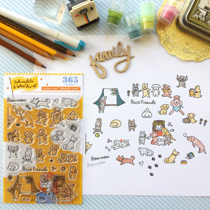365 Clear Stamps - DOGS
