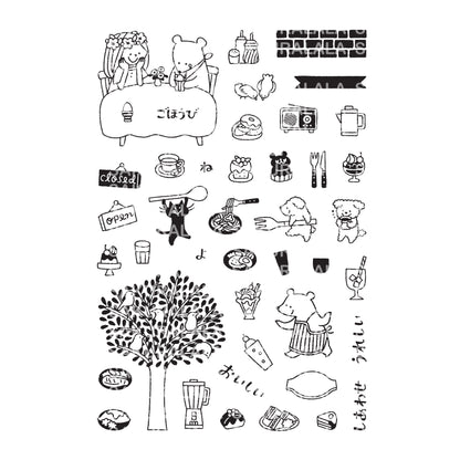 Igloo Dining 365 Clear Stamps - Kissaten (cafe)