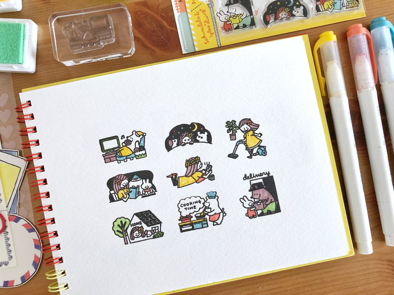 365 Clear Stamps - My Day (3" x 4")