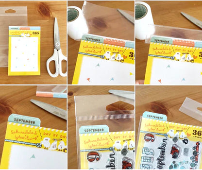 365 Clear Stamps - September (3" x 4")
