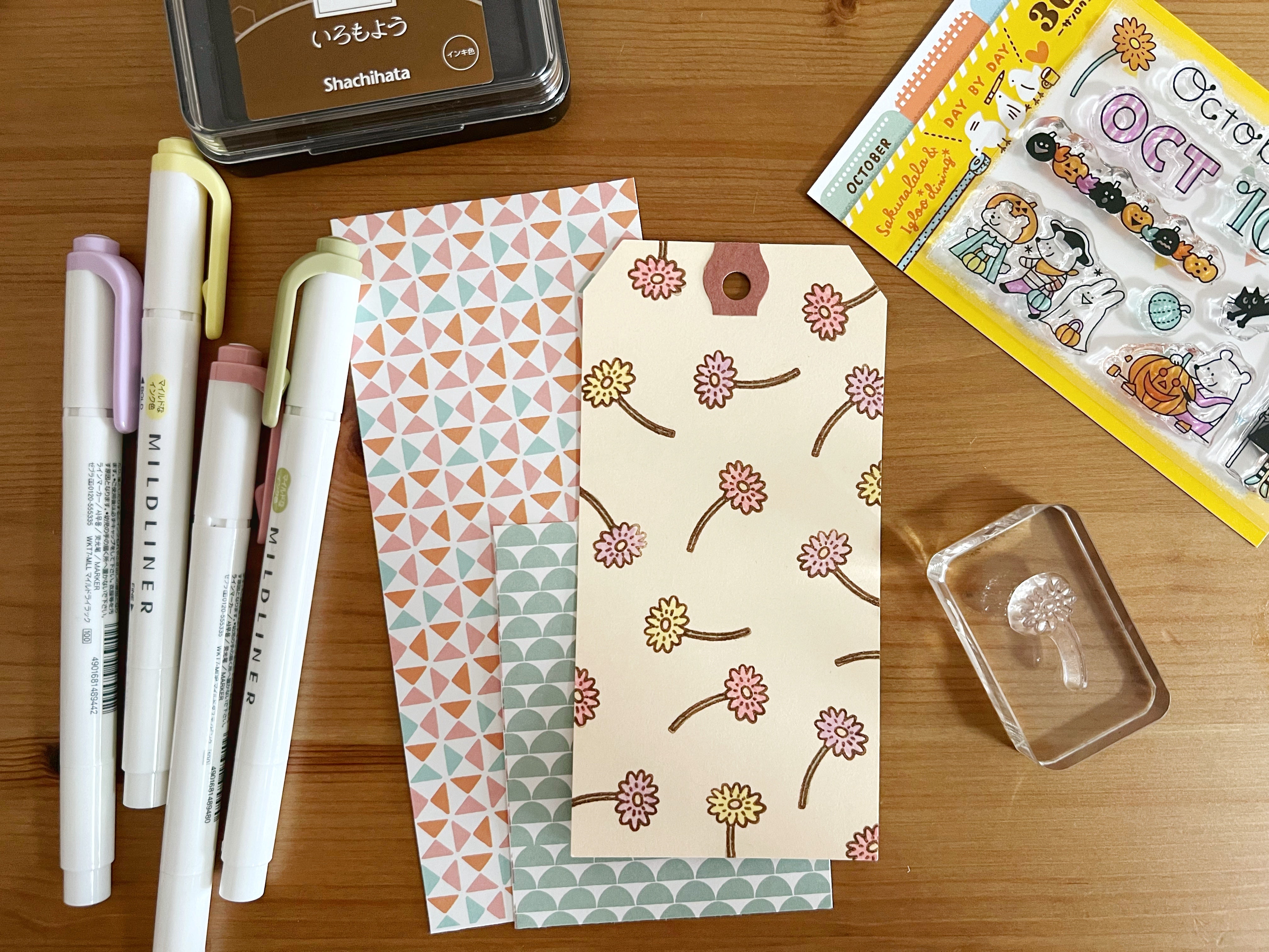 365 Clear Stamps - October (3" x 4")