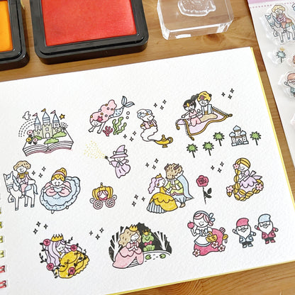 365 Clear Stamps - Happily Ever After (4" x 6")