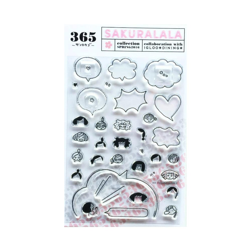 365 Clear Stamps - FEELING BUBBLES