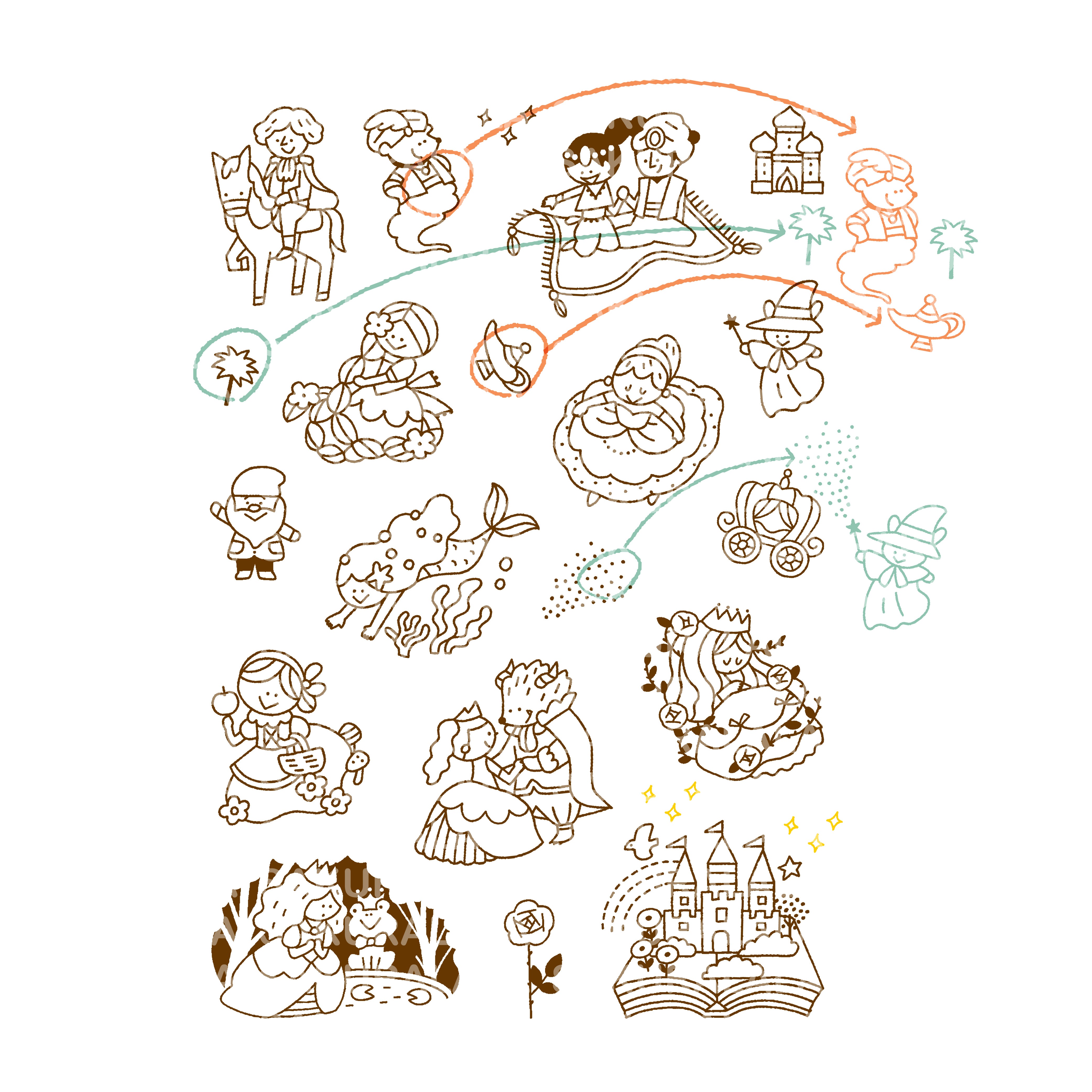 365 Clear Stamps - Happily Ever After (4" x 6")