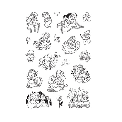 365 Clear Stamps - Happily Ever After (4" x 6")