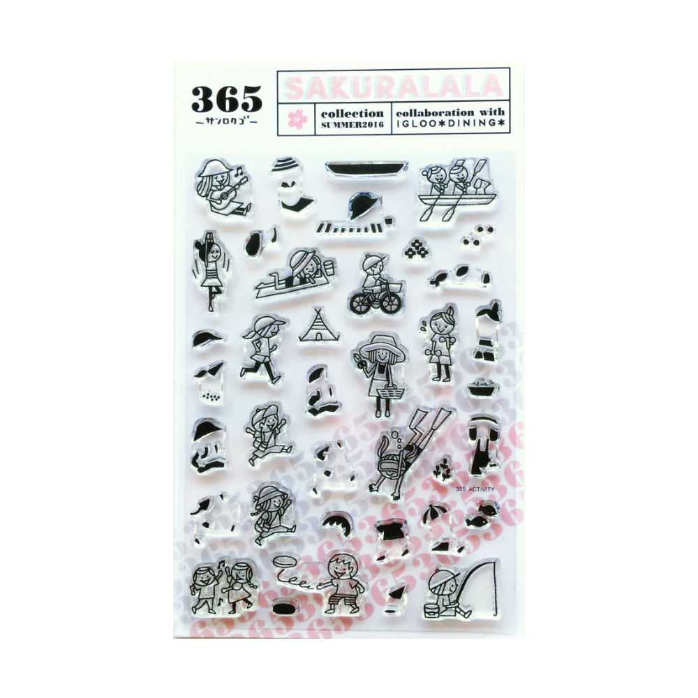 Igloo Dining 365 Clear Stamps - ACTIVITY