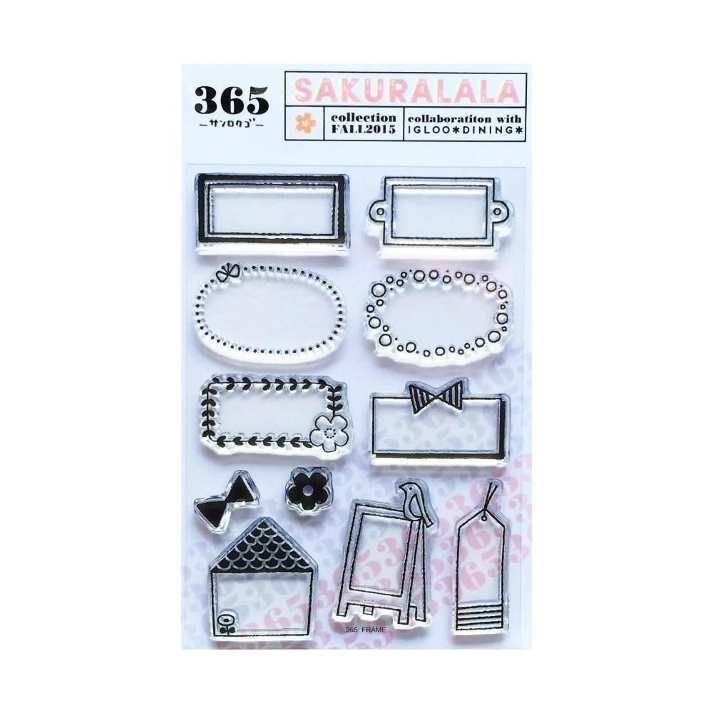 Igloo Dining 365 Clear Stamps - FRAME
