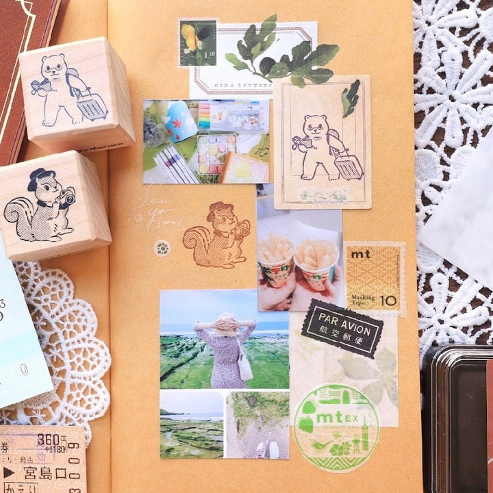 CTFJ x Maruco Art Rubber Stamp - Trip to Japan