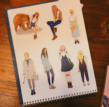 Sticker Set - Sweet Wind (140 stickers)