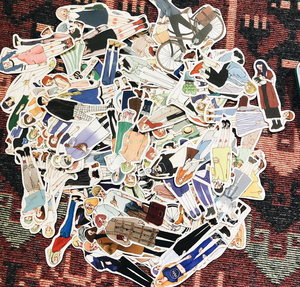 Sticker Set - Sweet Wind (140 stickers)