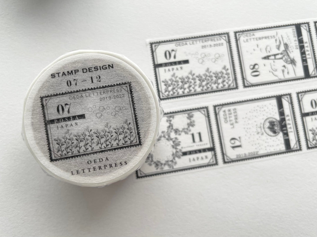 Washi Tape - Number Stamps