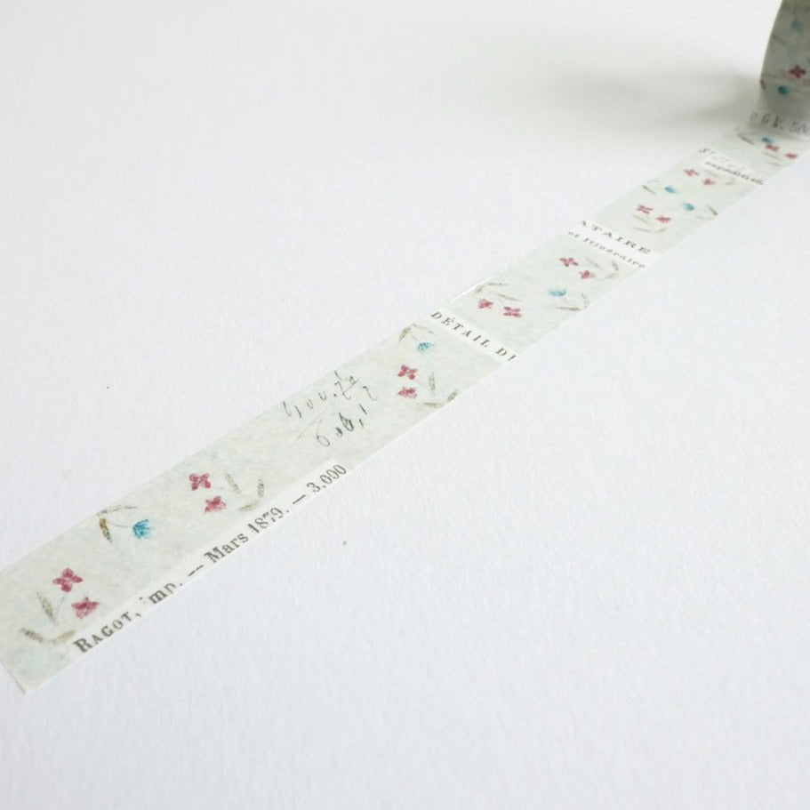 Yohaku / Washi Tape - Flower Garden