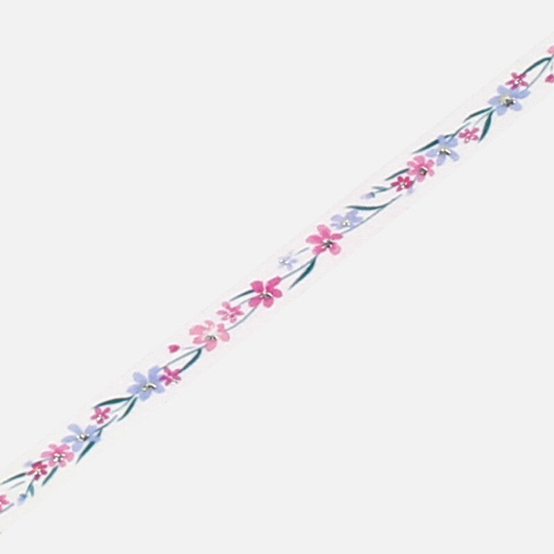 Slim Washi Tape - Flowers