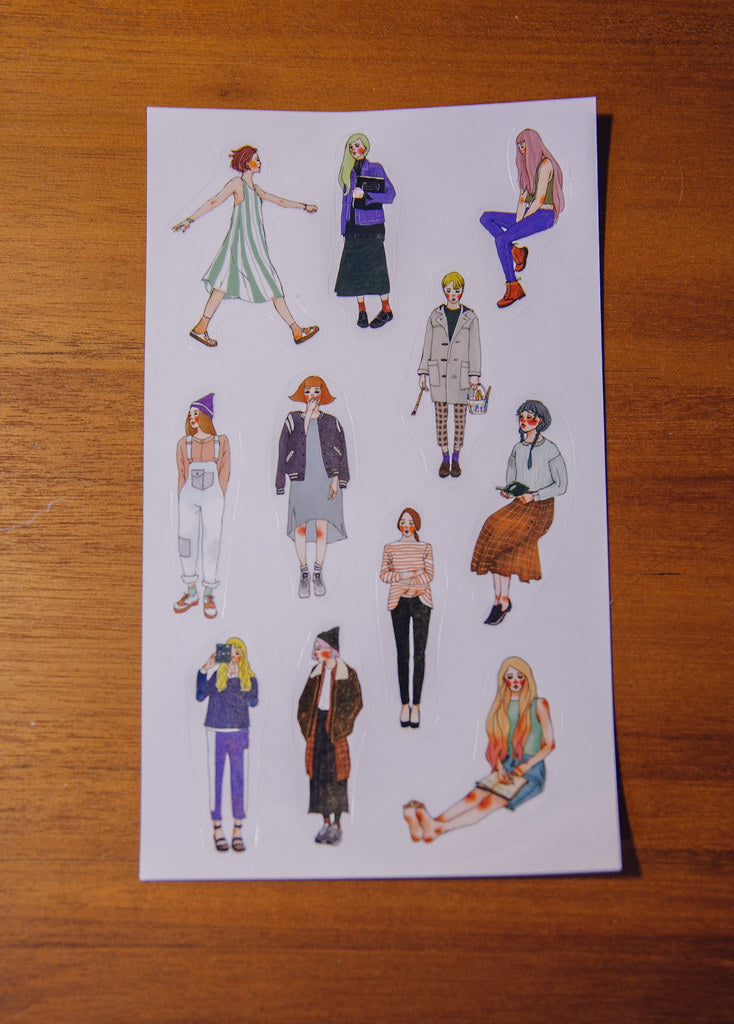 Sticker Set - Girls