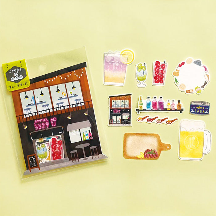 Kotorimachi Flake Stickers - Bar