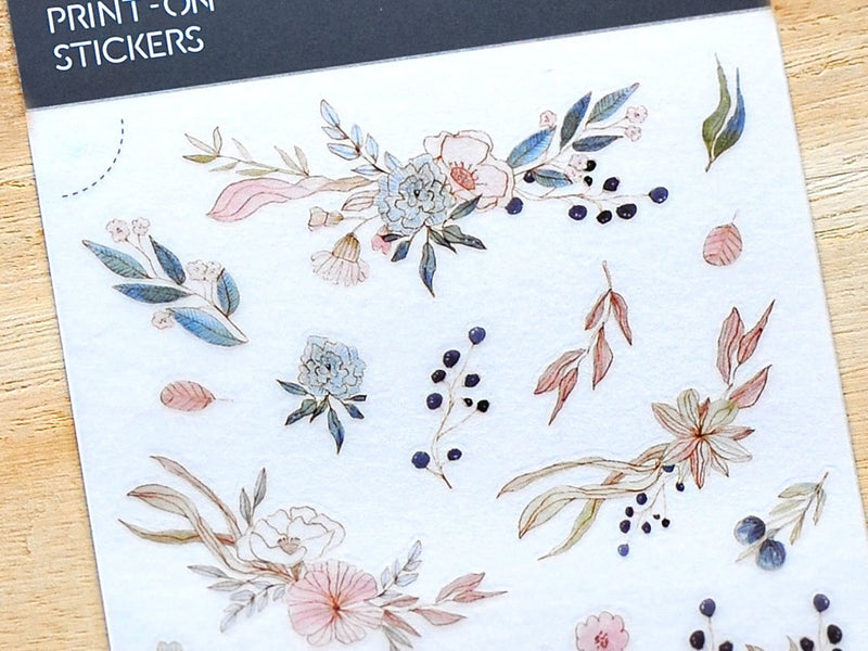 MU Print-on Stickers - Be Always Blooming
