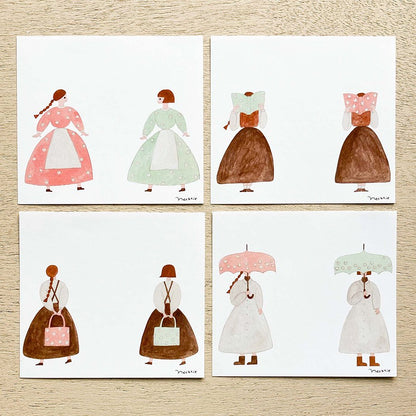 Necktie / Square Memo Pad - Friends