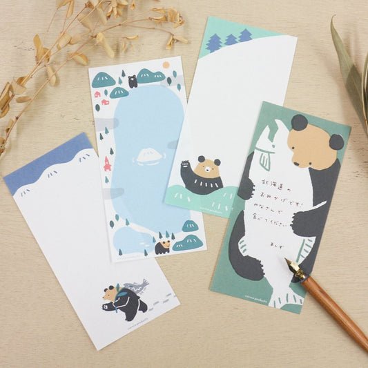 Masao Takahata Memo Pad - Bear