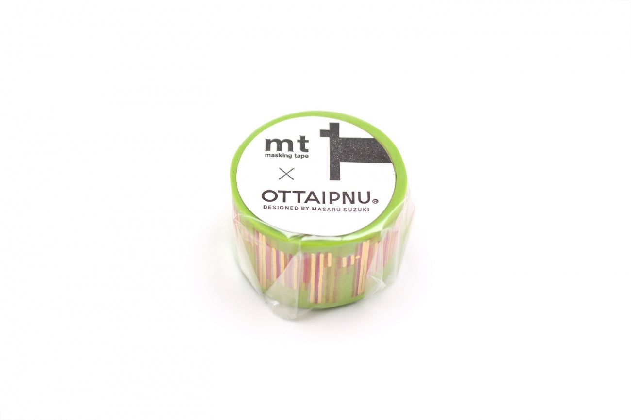 mt Ottaipnu Washi Tape - Stripe Dog