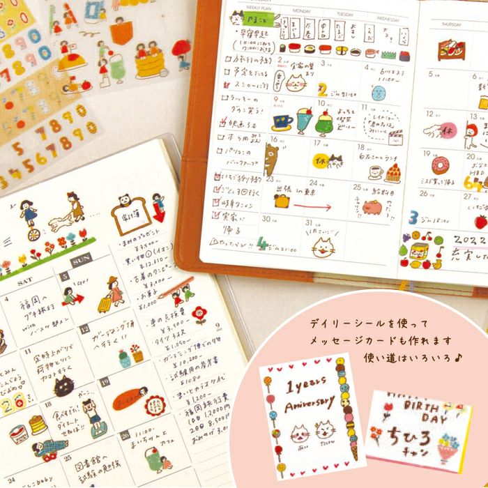 Planner Stickers - Happy Flowers