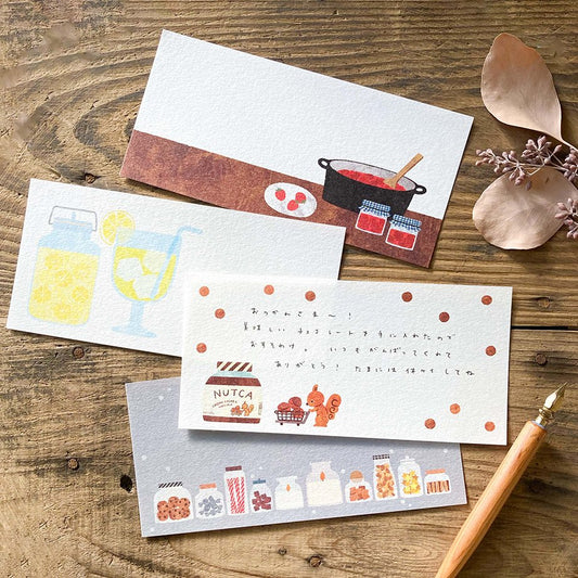 Mariko Fukuoka Memo Pad - Seasonal Jar