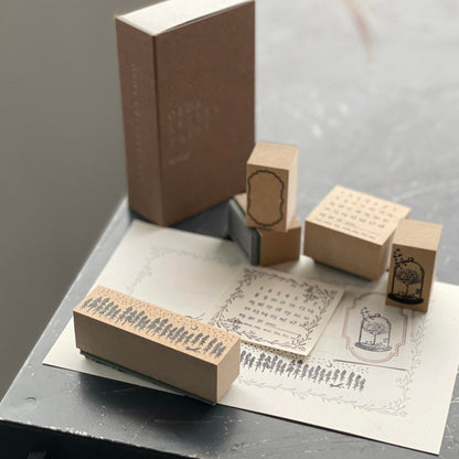 Rubber Stamp Set - Journal