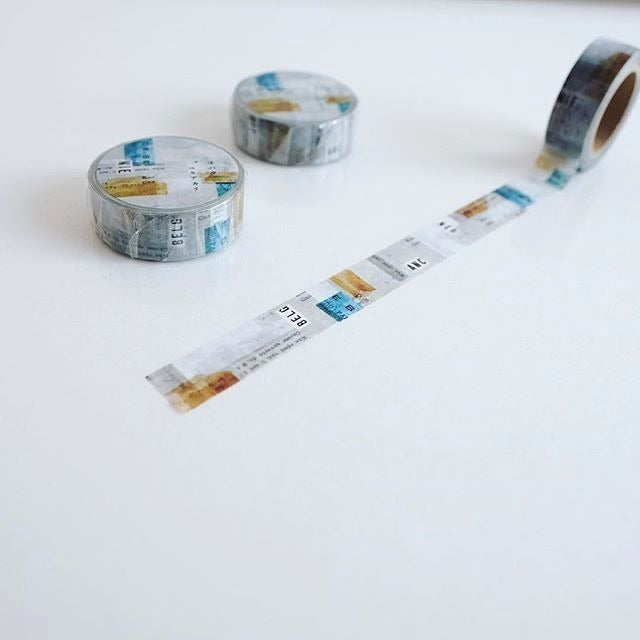 Yohaku Washi Tape - Snow Light