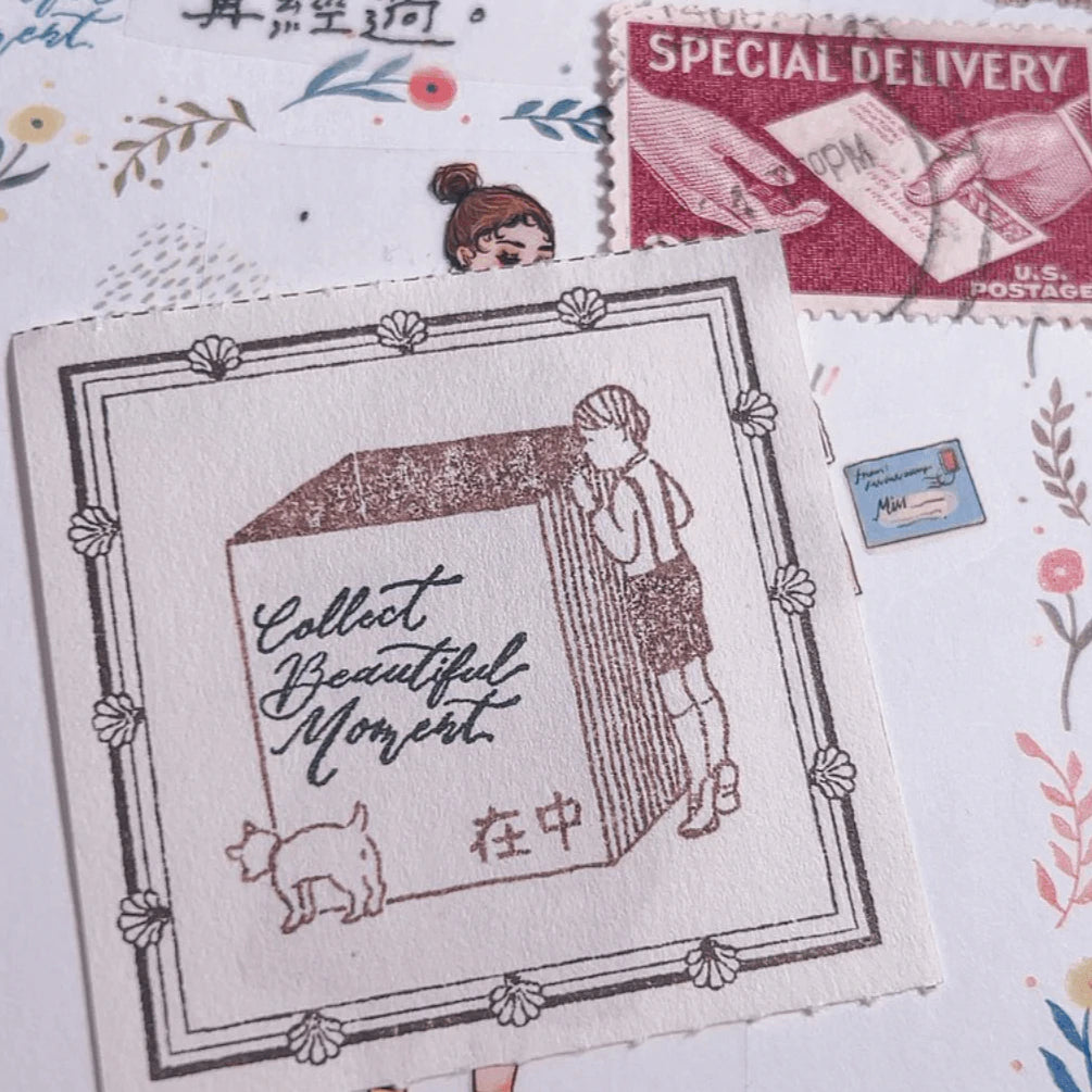 Rubber Stamp - Collect Beautiful Moment