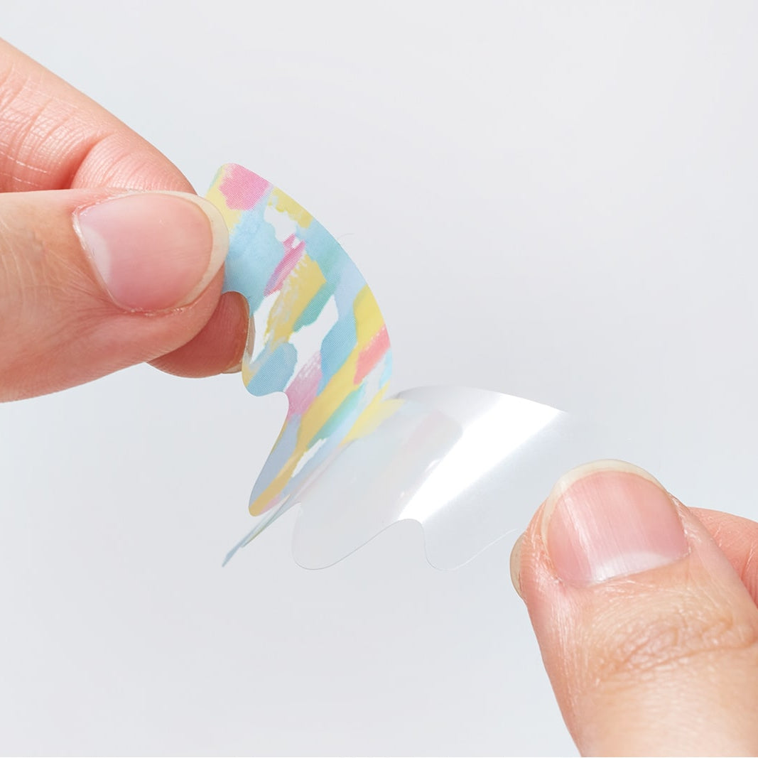 KITTA Clear Portable Die-Cut Stickers - Melt
