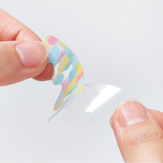 KITTA Clear Portable Die-Cut Stickers - Melt