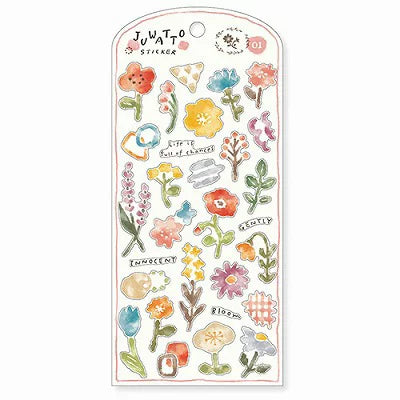 "Juwatto" Stickers - Flower