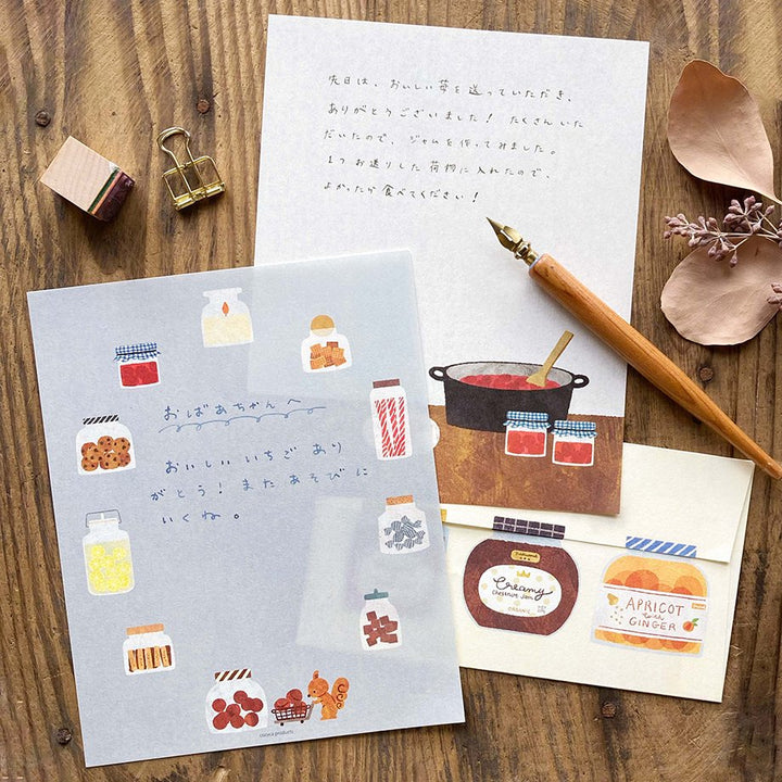 Mariko Fukuoka Letter Set - Seasonal Jar