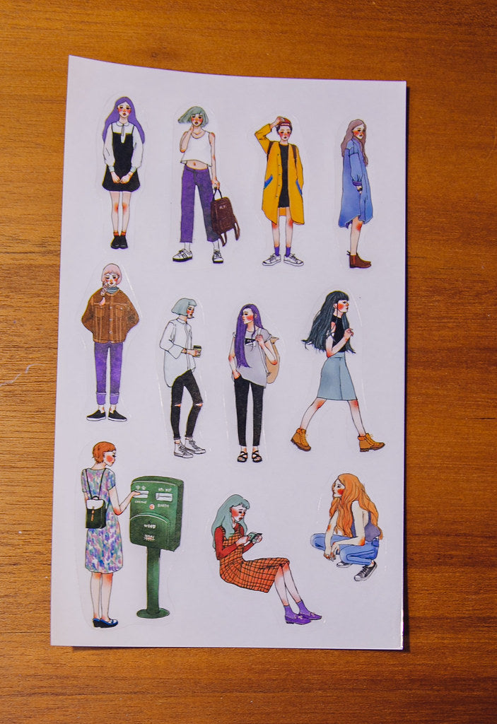 Sticker Set - Girls