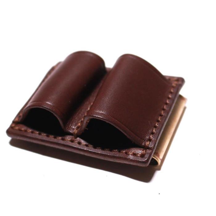The Superior Labor / Clip Leather Pen Holder (2 holders)