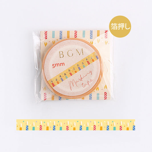 Last Stock Slim Washi Tape - Candle